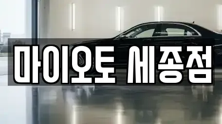 세종 다정동 렌트카 전문 마이오토 세종점