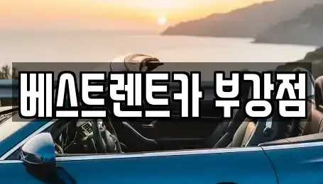 세종 부강면 렌트카 전문 베스트렌트카 부강점