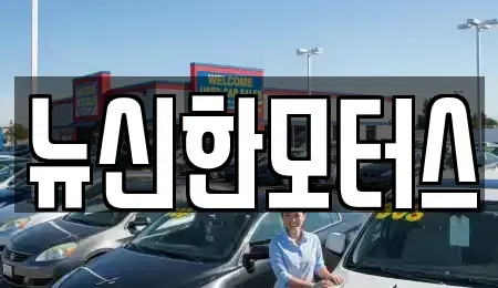 세종 부강면 중고차 전문 뉴신한모터스