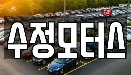 세종 부강면 중고차매매 전문 수정모터스