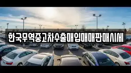 울산광역시 동구 전하동 중고차 전문 한국무역중고차수출매입매매판매시세