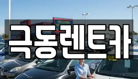 울산광역시 북구 매곡동 렌트카 전문 극동렌트카