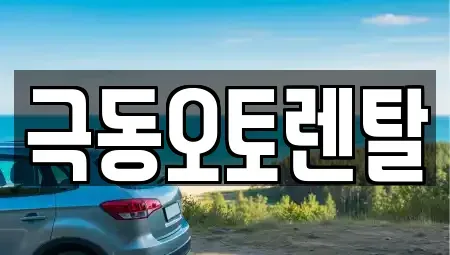 울산광역시 북구 매곡동 렌트카 전문 극동오토렌탈