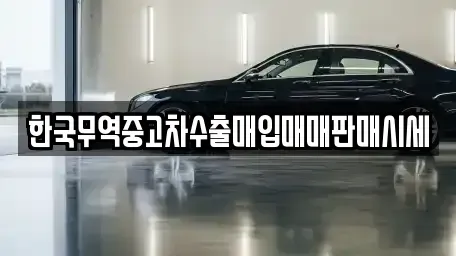 울산광역시 중구 태화동 중고차 전문 한국무역중고차수출매입매매판매시세