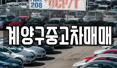 인천 계양구 상야동 중고차매매 전문 계양구중고차매매