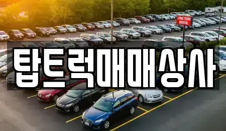 인천 동구 중고차 전문 탑트럭매매상사