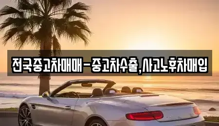 인천 중구 해안동1가 중고차매매 전문 전국중고차매매-중고차수출,사고노후차매입