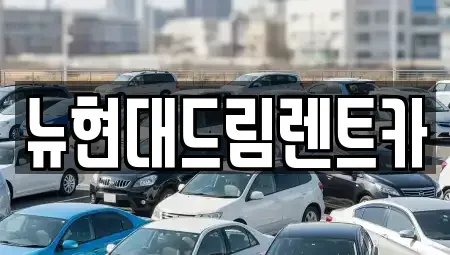 인천광역시 계양구 오류동 렌트카 전문 뉴현대드림렌트카