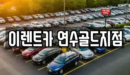 인천광역시 남동구 논현동 단기렌트카 전문 이렌트카 연수골드지점