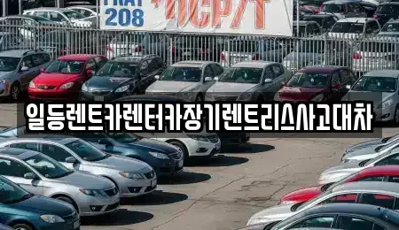 인천광역시 남동구 논현동 장기렌트카 전문 일등렌트카렌터카장기렌트리스사고대차