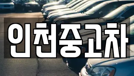 인천광역시 서구 심곡동 중고차매매 전문 인천중고차
