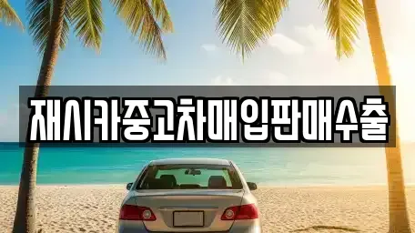 인천광역시 서구 심곡동 중고차매입 전문 재시카중고차매입판매수출