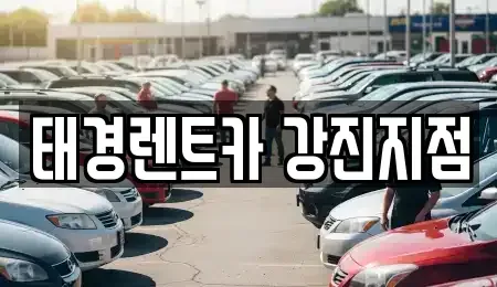 전남 강진군 군동면 렌트카 전문 태경렌트카 강진지점