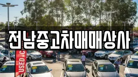 전남 담양군 무정면 중고차 전문 전남중고차매매상사