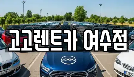 전남 여수시 공화동 렌트카 전문 고고렌트카 여수점