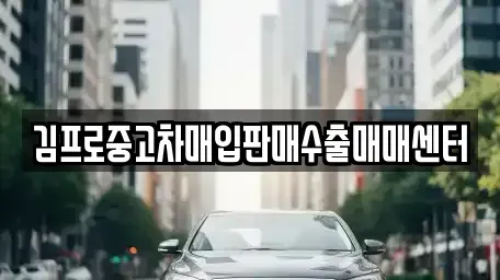 전라남도 해남군 마산면 중고차매입 전문 김프로중고차매입판매수출매매센터