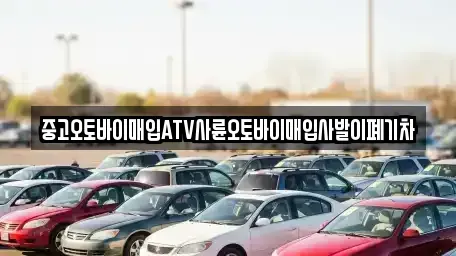 전라남도 해남군 마산면 중고차매입 전문 중고오토바이매입ATV사륜오토바이매입사발이폐기차
