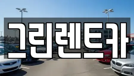 전북 익산시 오산면 렌트카 전문 그린렌트카