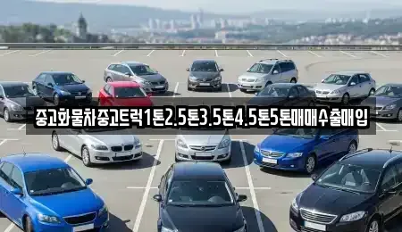 전북특별자치도 군산시 대명동 중고차매입 전문 중고화물차중고트럭1톤2.5톤3.5톤4.5톤5톤매매수출매입
