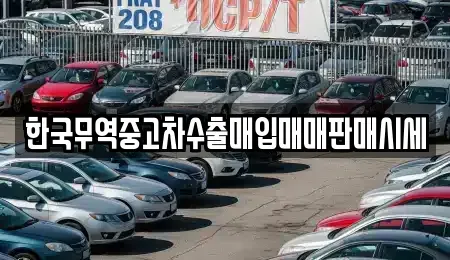 전북특별자치도 군산시 조촌동 중고차 전문 한국무역중고차수출매입매매판매시세
