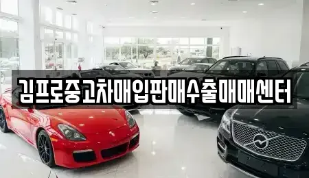전북특별자치도 익산시 남중동 중고차매입 전문 김프로중고차매입판매수출매매센터