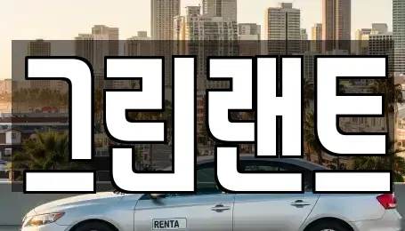 전북특별자치도 전주시 완산구 서신동 렌트카 전문 그린랜트
