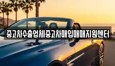 전북특별자치도 전주시 완산구 중노송동 중고차매입 전문 중고차수출업체중고차매입매매지원센터
