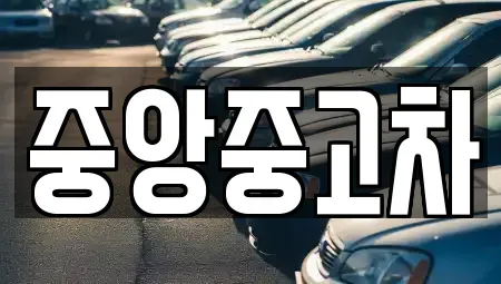 전북특별자치도 전주시 완산구 중화산동2가 중고차 전문 중앙중고차