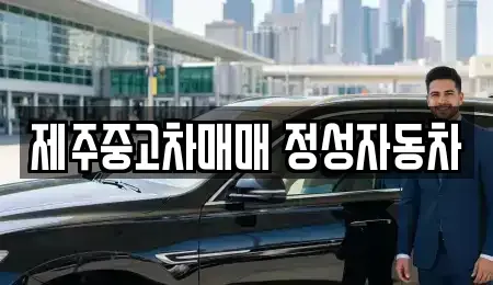 제주특별자치도 제주시 도련일동 중고차 전문 제주중고차매매 정성자동차