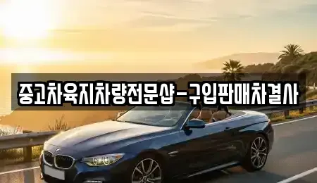 제주특별자치도 제주시 삼도일동 중고차 전문 중고차육지차량전문샵-구입판매차결사