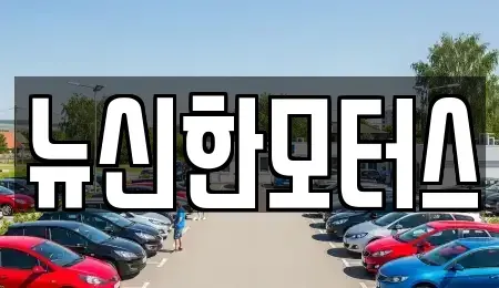 충남 금산군 진산면 중고차매매 전문 뉴신한모터스