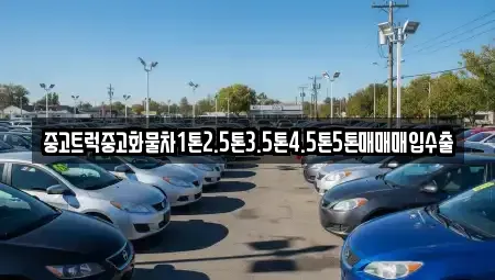 충남 논산시 부창동 중고차 전문 중고트럭중고화물차1톤2.5톤3.5톤4.5톤5톤매매매입수출