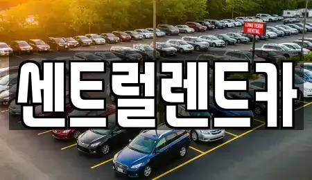 충남 논산시 은진면 렌트카 전문 센트럴렌트카