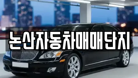 충남 논산시 중고차 전문 논산자동차매매단지