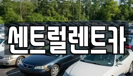 충남 당진시 우두동 렌트카 전문 센트럴렌트카