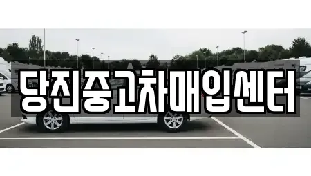 충남 당진시 우두동 중고차매입 전문 당진중고차매입센터