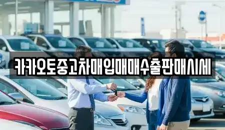 충남 보령시 성주면 중고차매입 전문 카카오토중고차매입매매수출판매시세