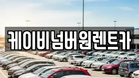 충남 부여군 은산면 렌트카 전문 케이비넘버원렌트카