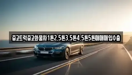 충남 서산시 성연면 중고차매입 전문 중고트럭중고화물차1톤2.5톤3.5톤4.5톤5톤매매매입수출