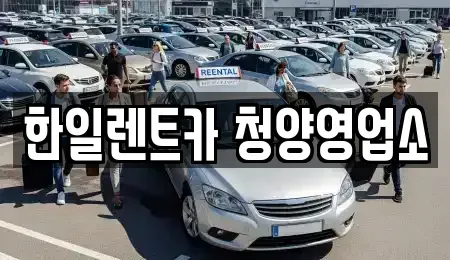 충남 청양군 청양읍 렌트카 전문 한일렌트카 청양영업소