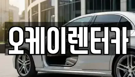 충북 옥천군 군서면 렌트카 전문 오케이렌터카