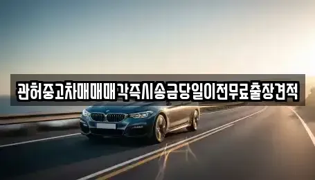 충북 청주시 상당구 낭성면 중고차 전문 관허중고차매매매각즉시송금당일이전무료출장견적