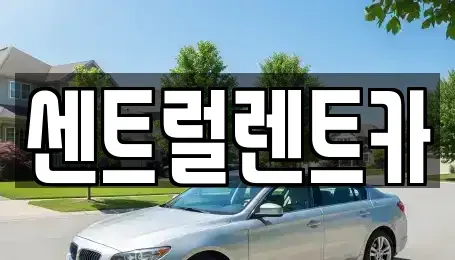 충북 청주시 상당구 석교동 렌트카 전문 센트럴렌트카