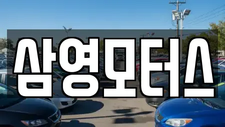 충북 청주시 상당구 용정동 중고차 전문 삼영모터스