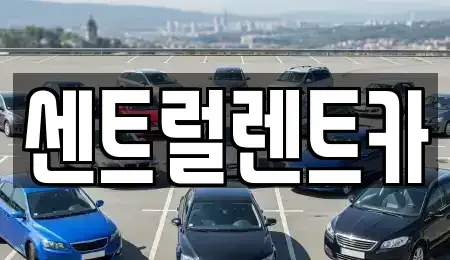 충북 청주시 상당구 탑동 렌트카 전문 센트럴렌트카