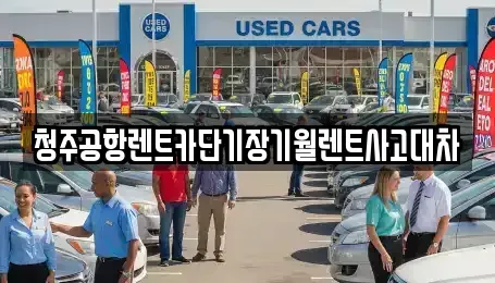 충북 청주시 상당구 평촌동 단기렌트카 전문 청주공항렌트카단기장기월렌트사고대차