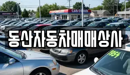 충북 충주시 용탄동 중고차 전문 동산자동차매매상사