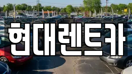 충청남도 아산시 실옥동 렌트카 전문 현대렌트카