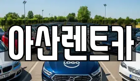 충청남도 천안시 서북구 불당동 렌트카 전문 아산렌트카