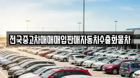 충청남도 천안시 서북구 불당동 중고차 전문 전국중고차매매매입판매자동차수출화물차